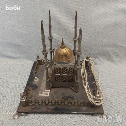 Стара Масивна Метална Лампа Минаре Джамия , снимка 7 - Колекции - 49663694