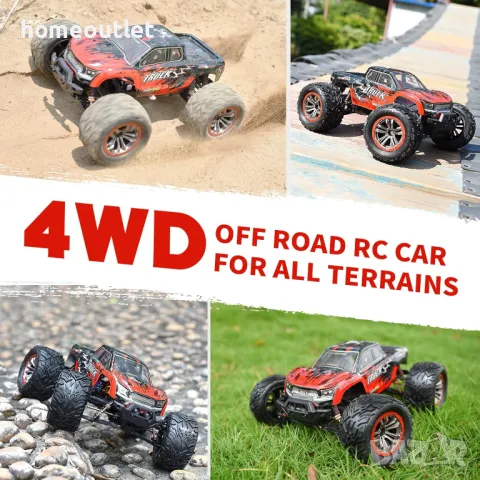 ПРОМОЦИЯ Състезателна кола с дистанционно управление - Off-Road - RC модел / 2,4 GHz, снимка 5 - Коли, камиони, мотори, писти - 47786518