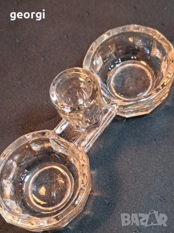 ретро стъклена солница 29/6