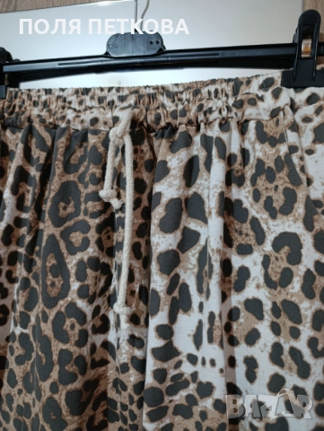 Потур в леопардов принт, снимка 2 - Панталони - 52193692