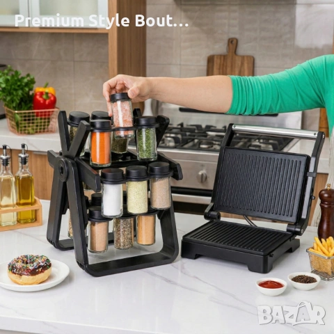 Тостер грил Royalty Line RL-PM1000 - Компактен грил и сандвич преса 2 в 1, снимка 2 - Тостери - 54122962