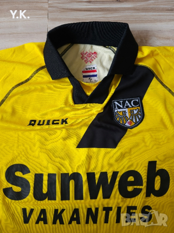 Оригинална мъжка тениска Quick x NAC Breda / Season 05-06 (Home), снимка 3 - Тениски - 44969638