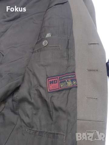 Стара военна Соц. куртка - униформа, снимка 3 - Антикварни и старинни предмети - 52695517