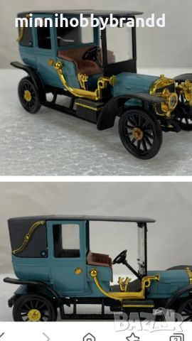 Russo Balt Руссо Балт с 24/30 с кузовом ландоле 1910., снимка 18 - Колекции - 45807165