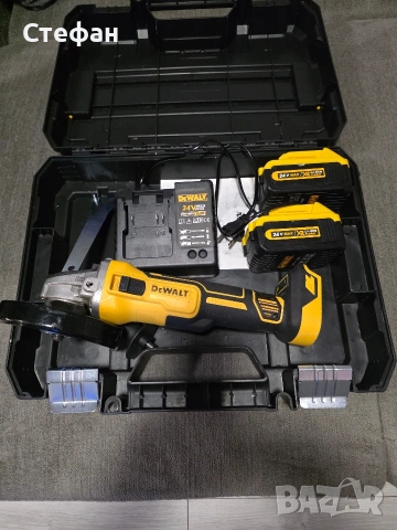 DeWALT ъглошлаиф на батерия, снимка 2 - Други инструменти - 53966636