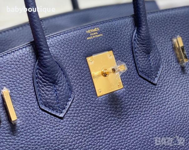 Hermes Birkin Deep Blue , снимка 6 - Чанти - 45397012