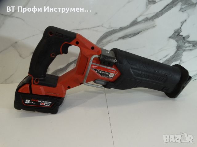 Промо - Milwaukee M18 FSZ / 5.0 Ah - Саблен трион, снимка 2 - Други инструменти - 46616808