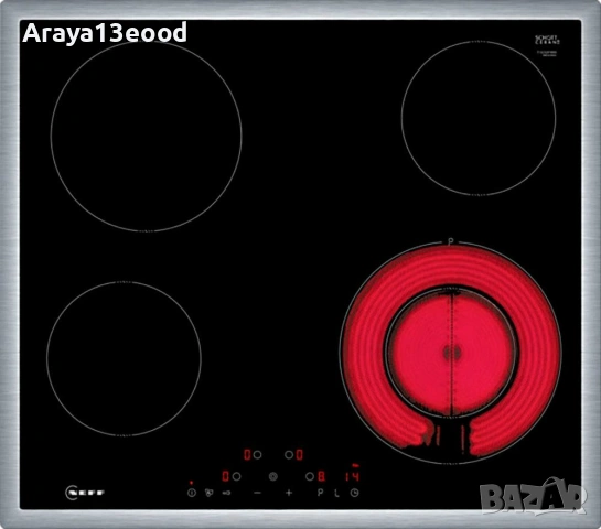 Стъклокерамичен плот NEFF N 70 T16SDF9R0 – прецизен контрол и модерно управление с Touch Control, снимка 2 - Котлони - 53971818
