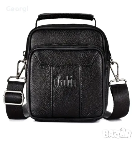 Компактни, Малки-Чантички с дръжка DEABOLAR (Черни и Кафяви) Естествена кожа!, снимка 4 - Чанти - 49292346