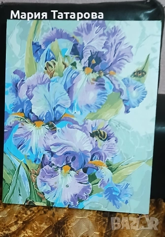 Картина рисува по номера 