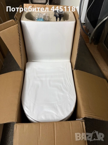 Моноблок с вградено казанче и задно оттичане, снимка 2 - Други стоки за дома - 54018363