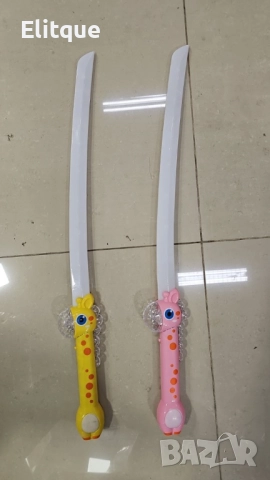 Светещ детски меч Жираф със звукови ефекти 