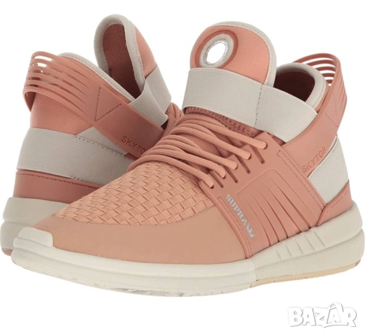 н.42 Supra Skytop V Mens Peach Running Shoes