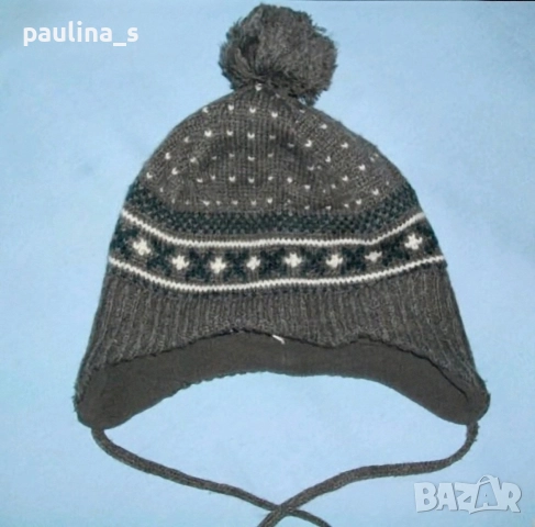 Три различни броя / Топла пухкава ушанка с поларена подплата , снимка 6 - Шапки - 35511933