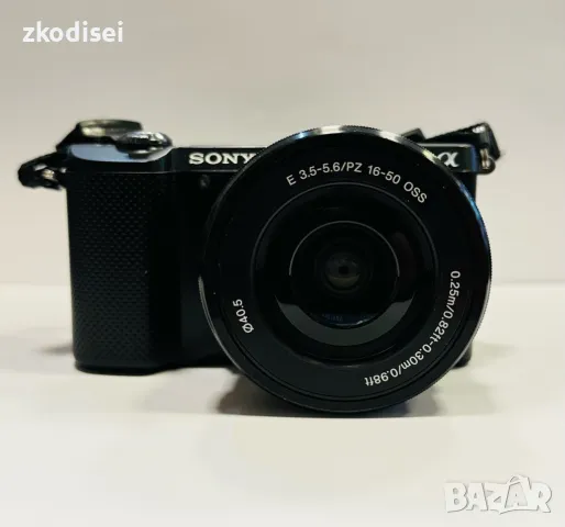 Фотоапарат Sony - A5000 Sony Self 16-50, снимка 1 - Фотоапарати - 46889164