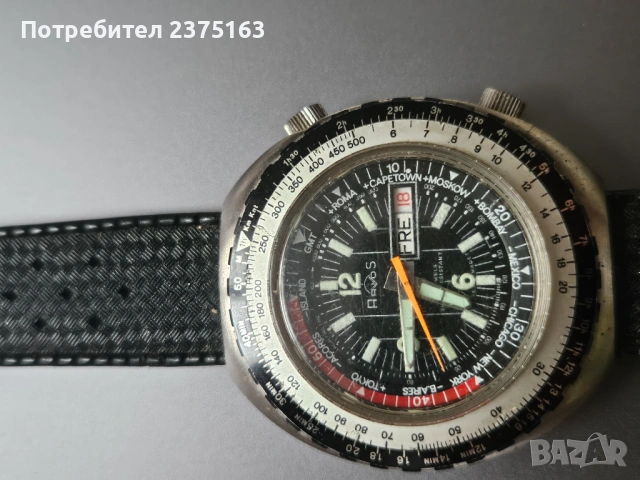 Мъжки швейцарски механичен часовник , снимка 2 - Мъжки - 54049220