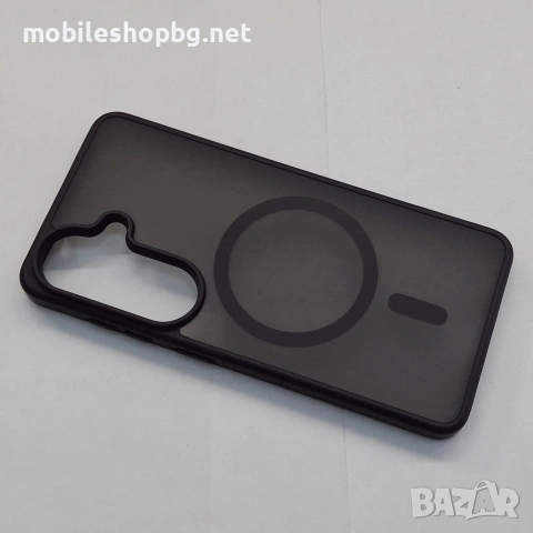Samsung Galaxy S26 гръб MagSafe черен мат полупрозрачен , снимка 4 - Samsung - 53912128