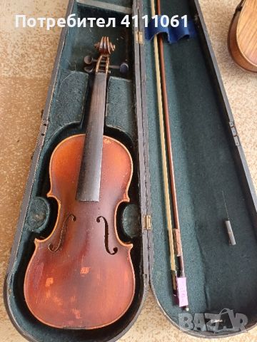Стара цигулка, снимка 3 - Струнни инструменти - 45933267