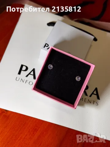 Pandora обеци Пандора , снимка 3 - Обеци - 49920685