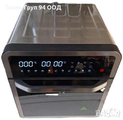 Еър фрайър Мини фурна 14 литра XXL грил за пиле, шишчета за месо,кошница за картофи и други , снимка 7 - Печки, фурни - 50465072