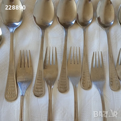 Вилици и лъжици П.Денев, снимка 8 - Прибори за хранене, готвене и сервиране - 53050736