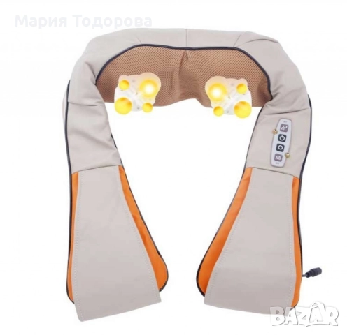Шиацу масажор за врат и гръб , снимка 9 - Спортна екипировка - 52976469