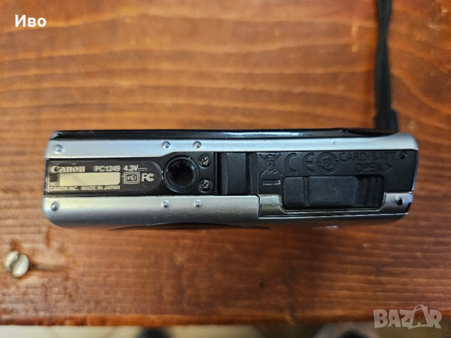 Цифров фотоапарат Canon SD870 IS Добър външен вид, работи добре. Лека забележка на екрана., снимка 3 - Фотоапарати - 52128389