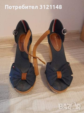 tommy hilfiger 36н сандали платформи, снимка 3 - Сандали - 46187942