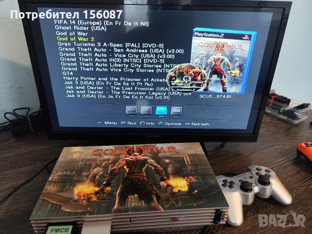 ✅ PS2 Fat Silver хак 100 игри HDD, снимка 3 - PlayStation конзоли - 54069147