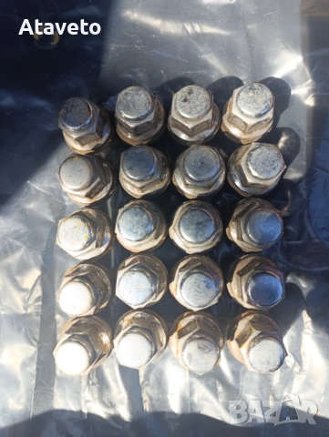 Тойота оригинални гайки за алуминиеви джанти