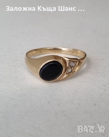 Vintage златен пръстен 14 карата , снимка 1 - Пръстени - 46444803