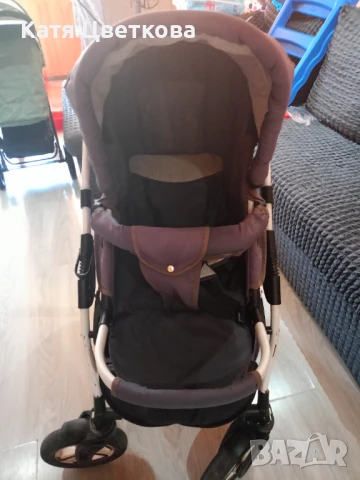 Бебешка количка S-MAX STARDUST - NIO 3в 1, снимка 5 - Детски колички - 50698843