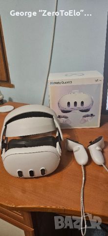 Meta Quest 3 VR Headset , снимка 1 - Друга електроника - 46494152