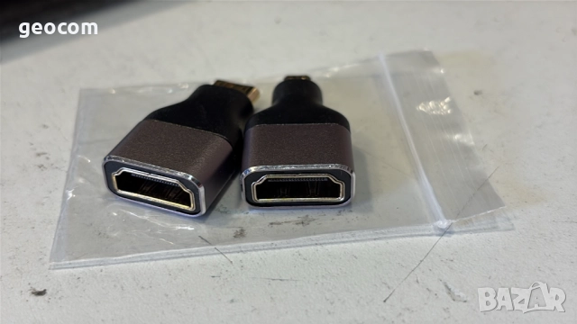 Micro HDMI към HDMI преходник (Чисто нов), снимка 3 - Кабели и адаптери - 51823538
