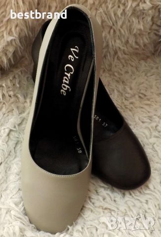 Дамски елегантни обувки от естествена кожа ,на ток, код 594/115, снимка 4 - Дамски обувки на ток - 46443042