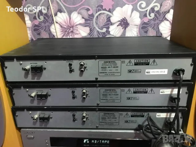 Onkyo fm stereo tuner radio , снимка 8 - Аудиосистеми - 49593705