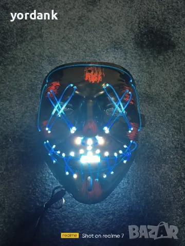 LED маска The Purge, снимка 3 - Други - 49750398