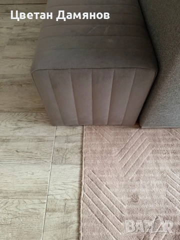 Тапицирана табуретка , снимка 2 - Дивани и мека мебел - 54187167