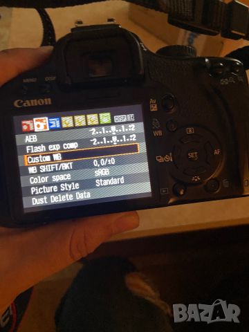 Canon EOS 450D Фотоапарат, снимка 7 - Фотоапарати - 45357902