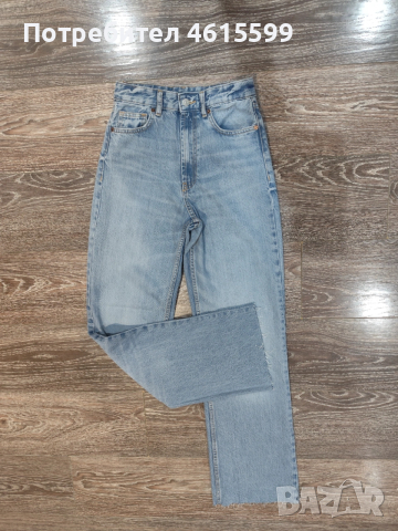 сини дънки на Zara, снимка 4 - Дънки - 53851294