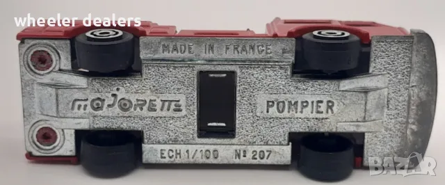 Метална количка пожарна Majorette Pompier, снимка 8 - Колекции - 50431816