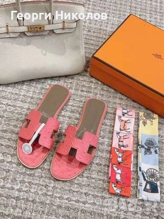 Дамски чехли Луис Витон , снимка 9 - Чехли - 51542017