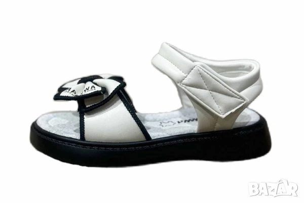 Детски сандали Apawwa 33 размер+подарък черни цвички нови, снимка 3 - Детски сандали и чехли - 50671526