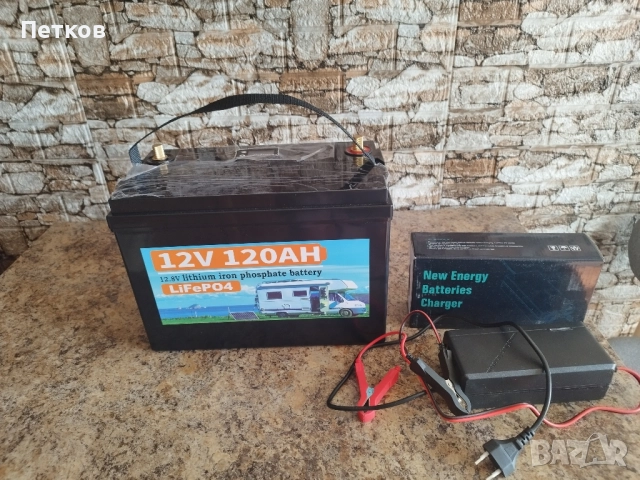 Акумулатор LiFePO4 120Ah, снимка 8 - Аксесоари и консумативи - 51586100