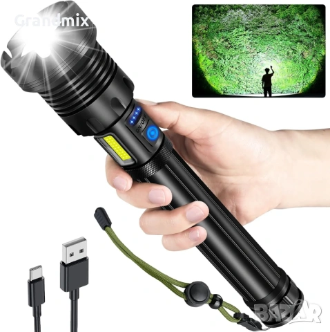 Акумулаторен фенер за къмпинг, снимка 2 - Къмпинг осветление - 53492907