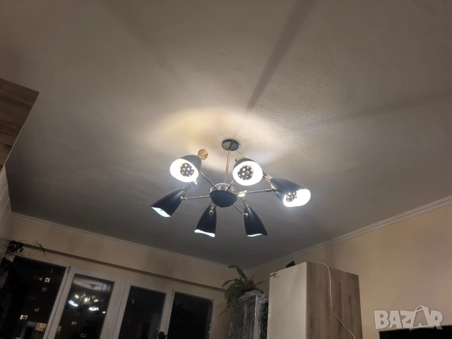Луксозен полилей, снимка 5 - Лампи за таван - 53501004