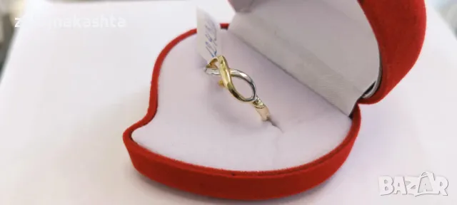 Нов Златен пръстен-2,05гр/14кр, снимка 3 - Пръстени - 50159550