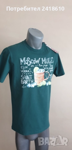 Saint Barth MC2 Cotton Mens Size S  НОВО!  ОРИГИНАЛ! Мъжка Тениска!, снимка 2 - Тениски - 51712565