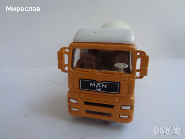 WELLY MAN MERCEDES БЕТОНОВОЗ КОЛИЧКА КАМИОН МОДЕЛ, снимка 2 - Колекции - 46531100