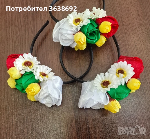 Диадеми за Лазаров ден и Цветница , снимка 2 - Други - 53912409